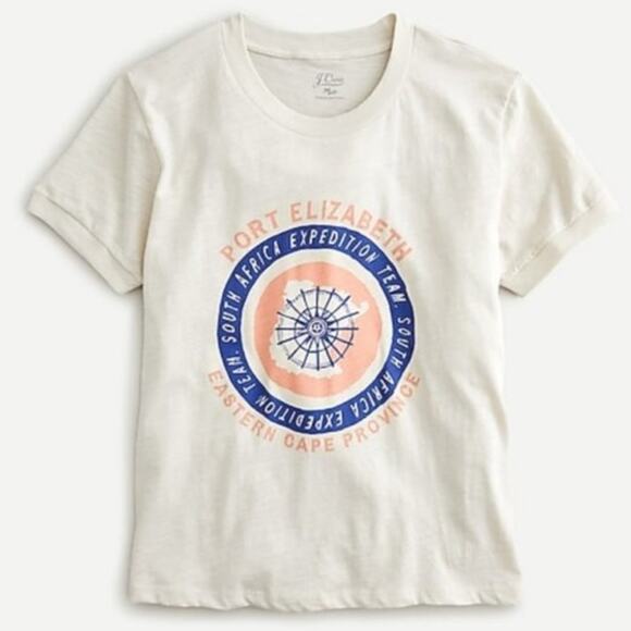 J. Crew Port Elizabeth Nautical Top Size XL - Picture 2 of 9